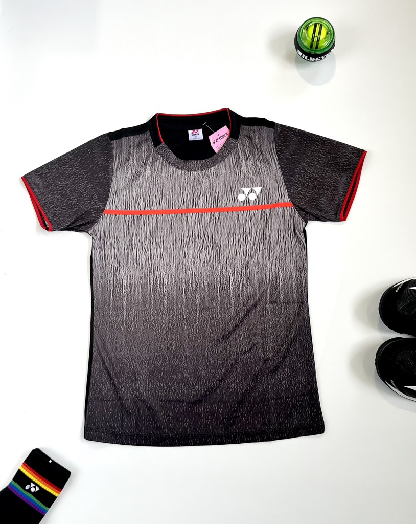 Áo Cầu Lông Yonex C27 - Đen Xám