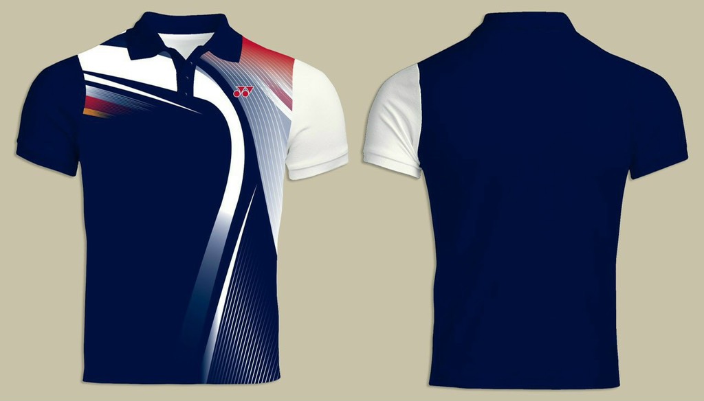 Áo Cầu Lông Yonex Có Cổ VT030 - Xanh Đen