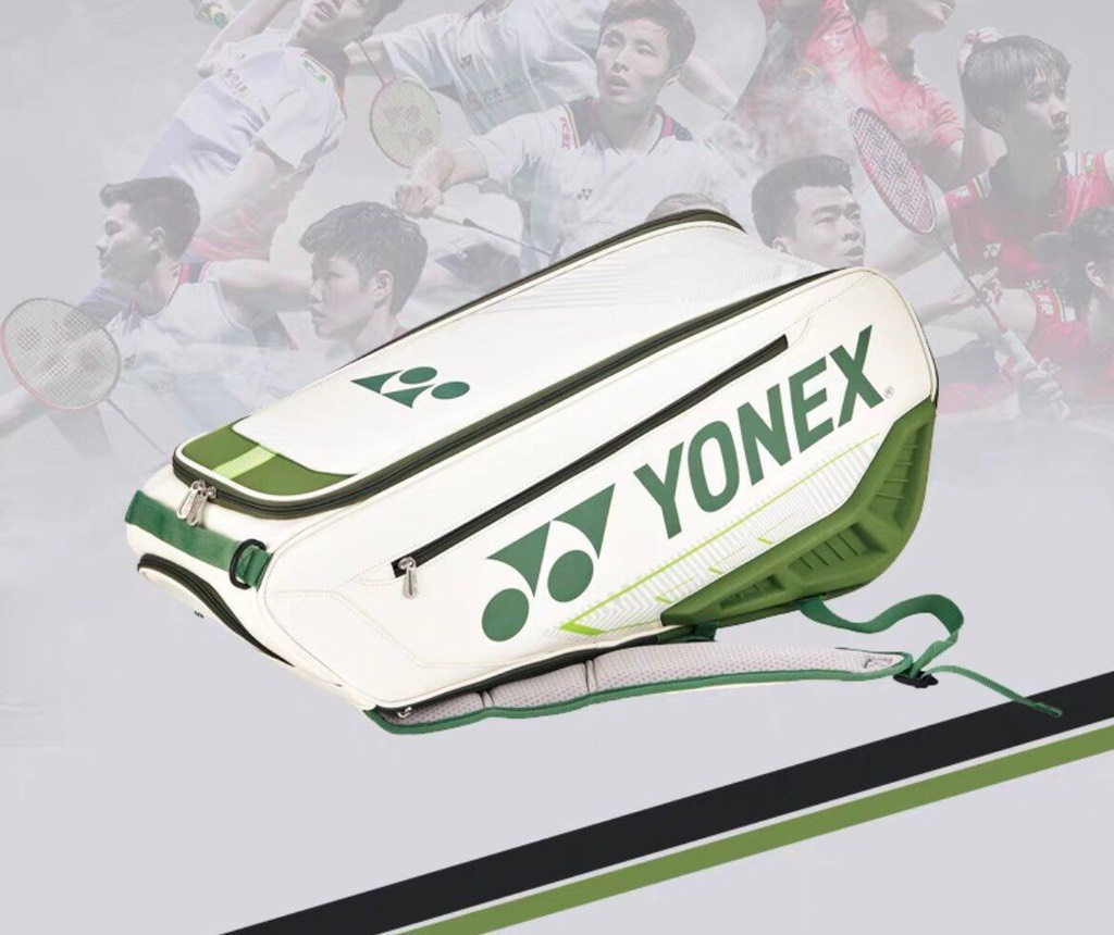Túi Cầu Lông Yonex BA02326EX Trắng Xanh - Gia Công