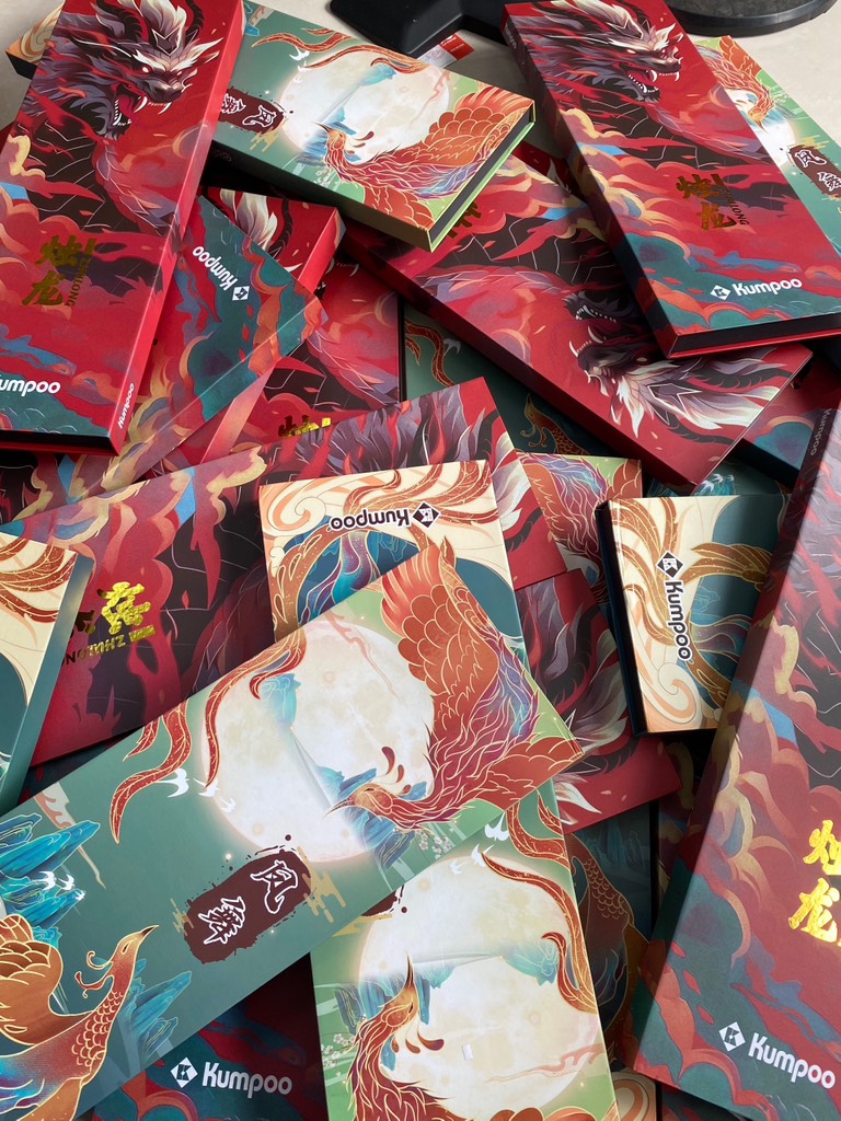Set Vợt Cầu Lông Kumpoo Phoenix Zhulong Chính Hãng