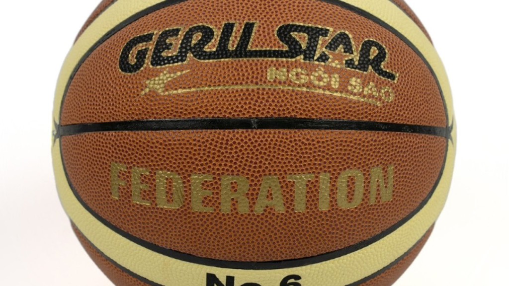 Banh bóng rổ Geru Federation da loại tốt