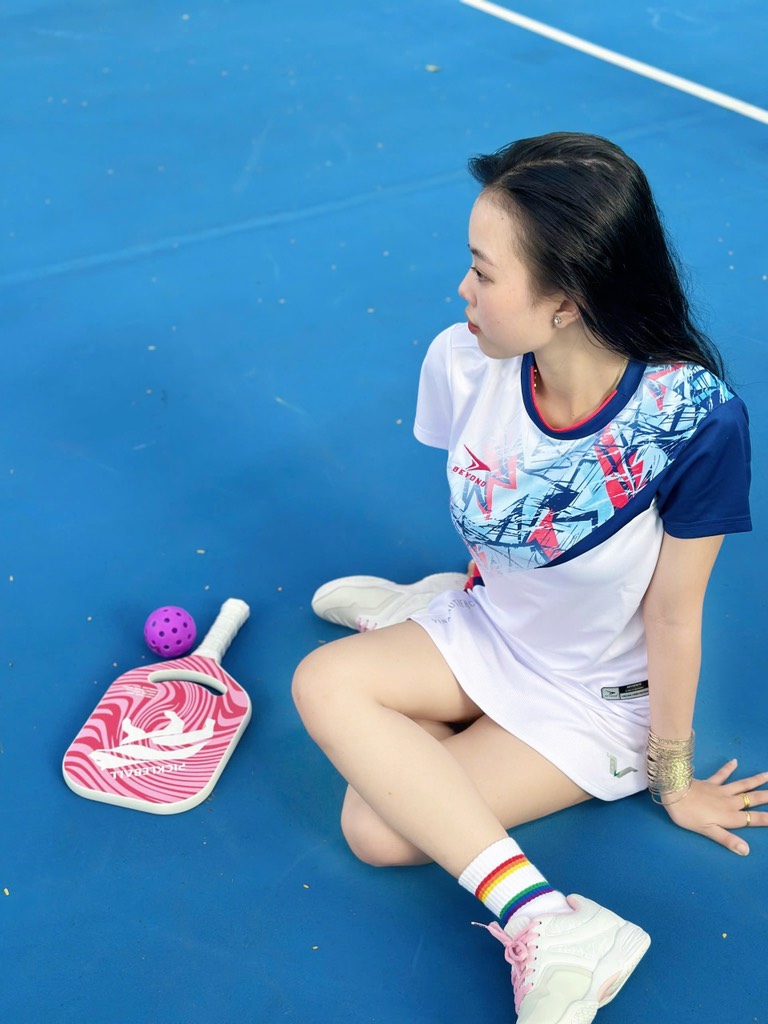 Vợt Pickleball JSR-103 Gấu Hồng
