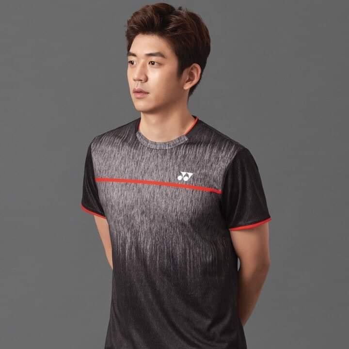 Áo Cầu Lông Yonex C27 - Đen Xám
