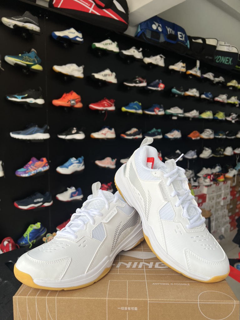 Giày Cầu Lông Lining AYTT001-5 Trắng