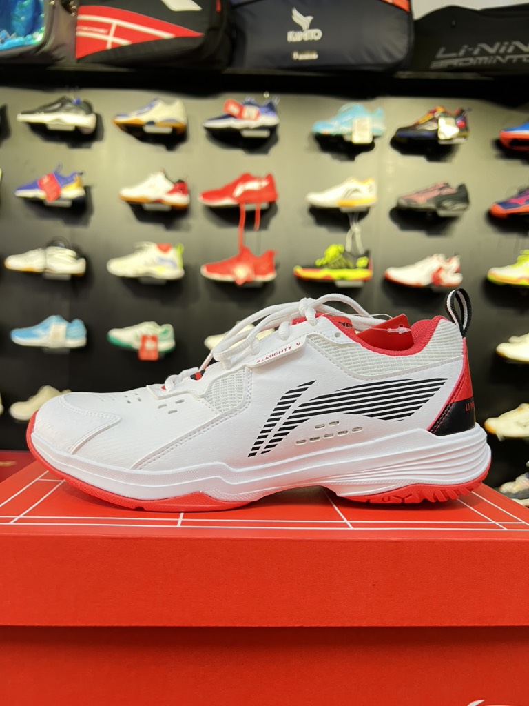 Giày Cầu Lông Lining AYTT001-8V Trắng Đỏ