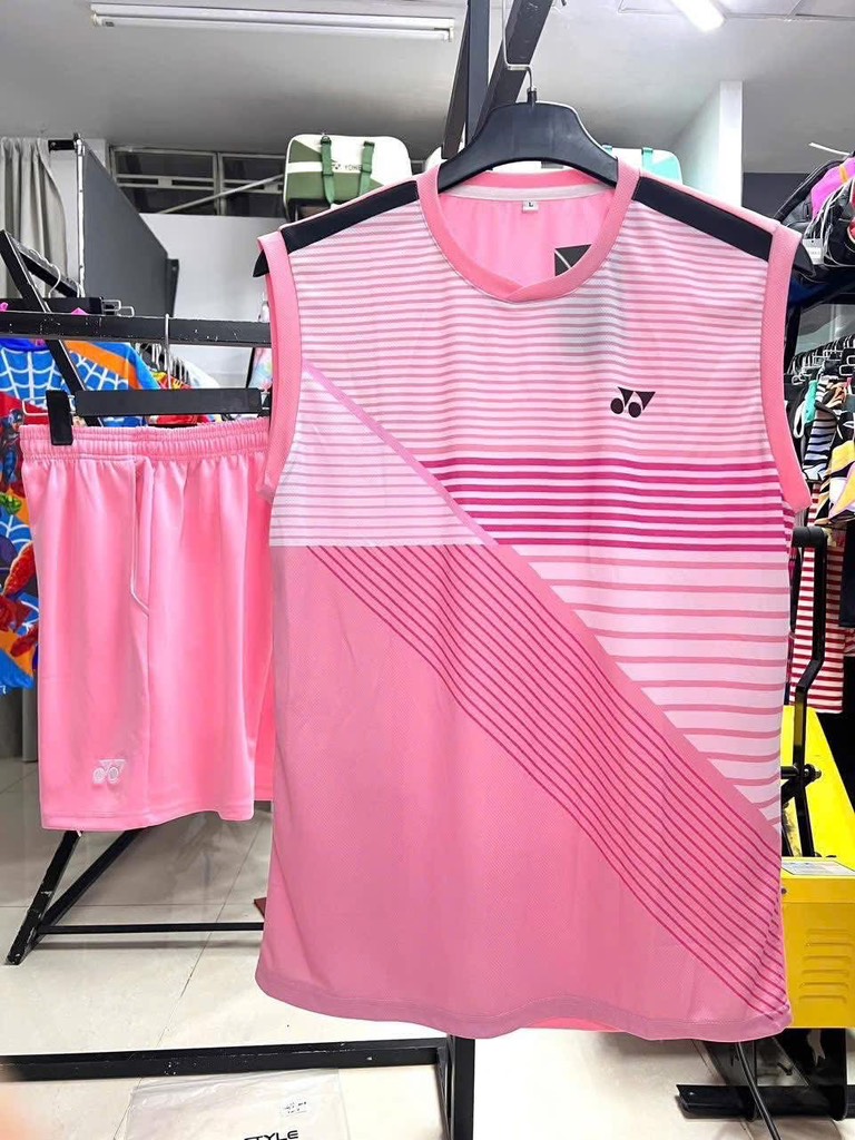 Áo Cầu Lông Yonex Sát Nách LR - Hồng