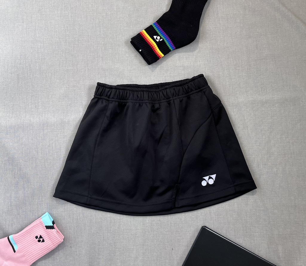 Váy thể thao Yonex - Đen Logo