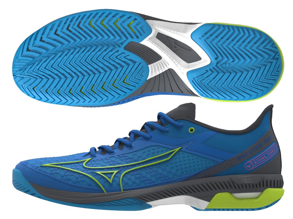 Giày Tenis Mizuno WET5AC xanh vàng chanh