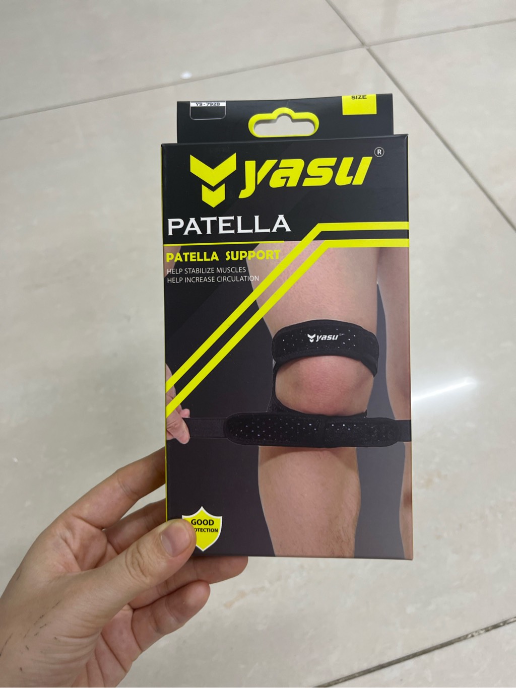 Bó gối Yasu 7928 bản nhỏ