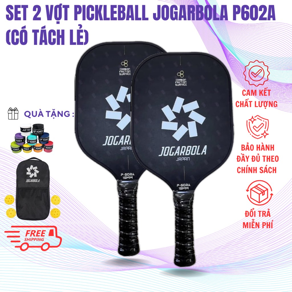 Set Vợt Pickleball Jogarbola P602A (có tách lẻ)