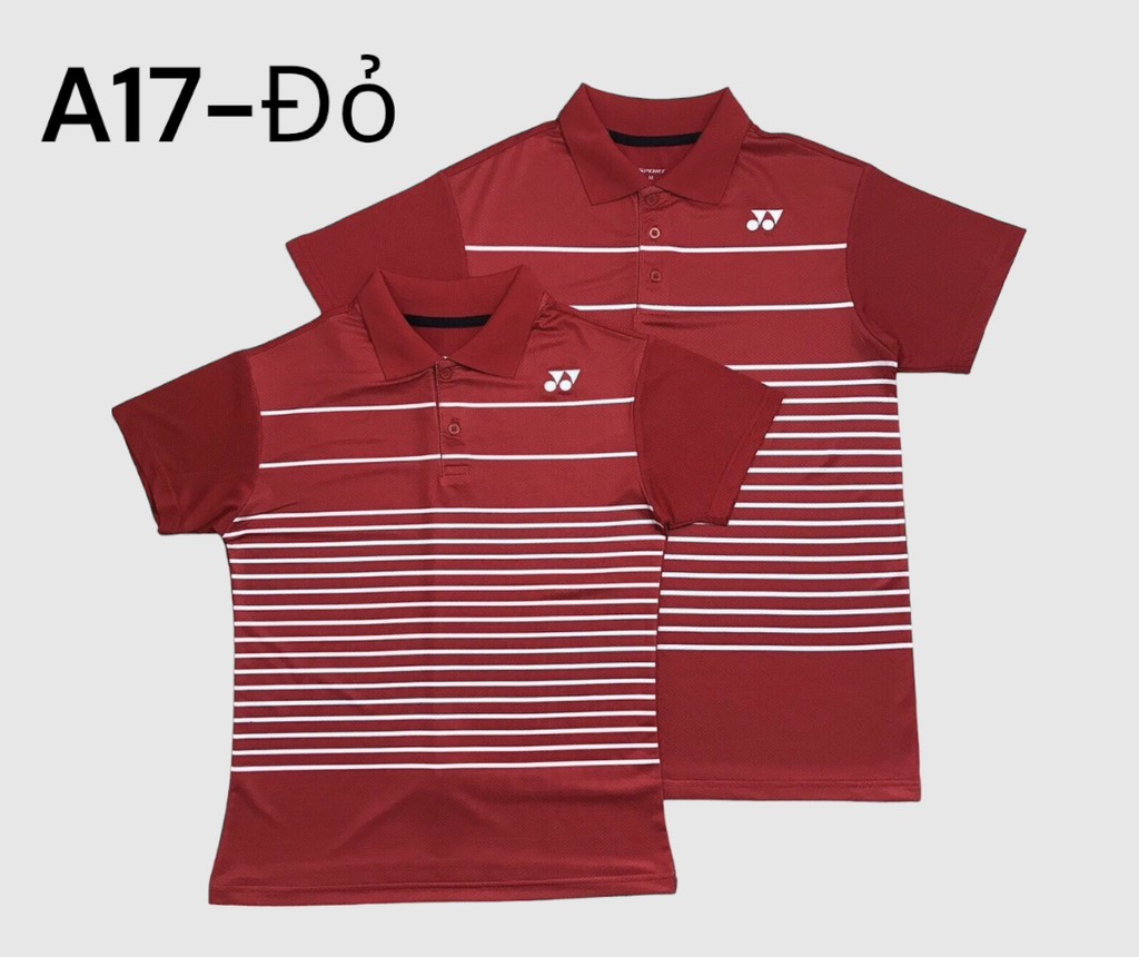 Áo Cầu Lông Yonex Có Cổ LT01 - Đỏ