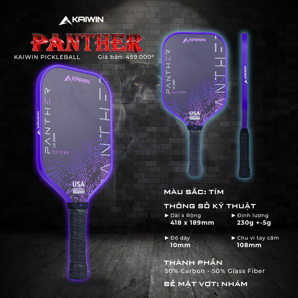 Vợt Pickleball Kaiwin Panther