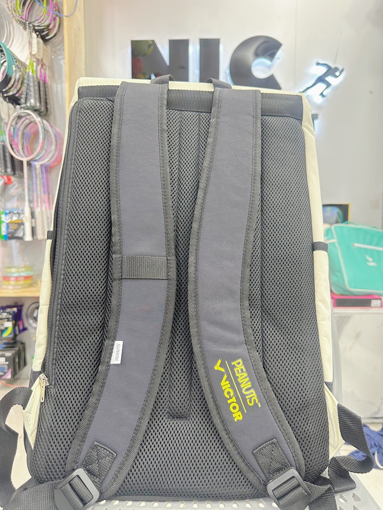 Balo Victor Peanuts - Đen kem - Gia công