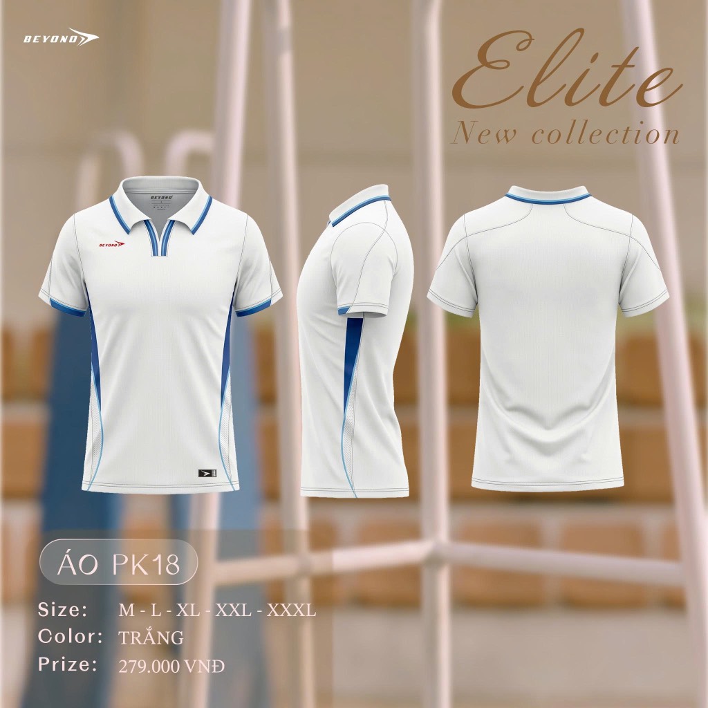 Áo Beyono Polo Elite PK18 trắng