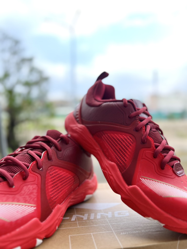 Giày Cầu Lông Lining AYTS012 Đỏ