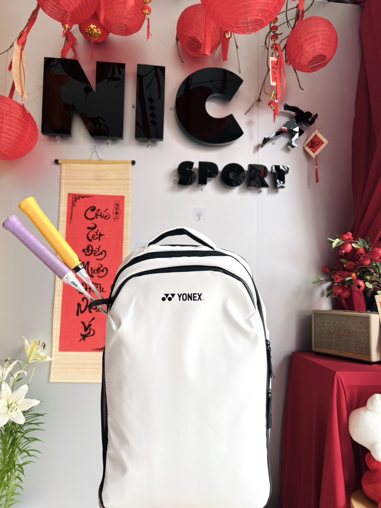 Balo Cầu Lông Yonex 239BP001U Trắng - Gia Công