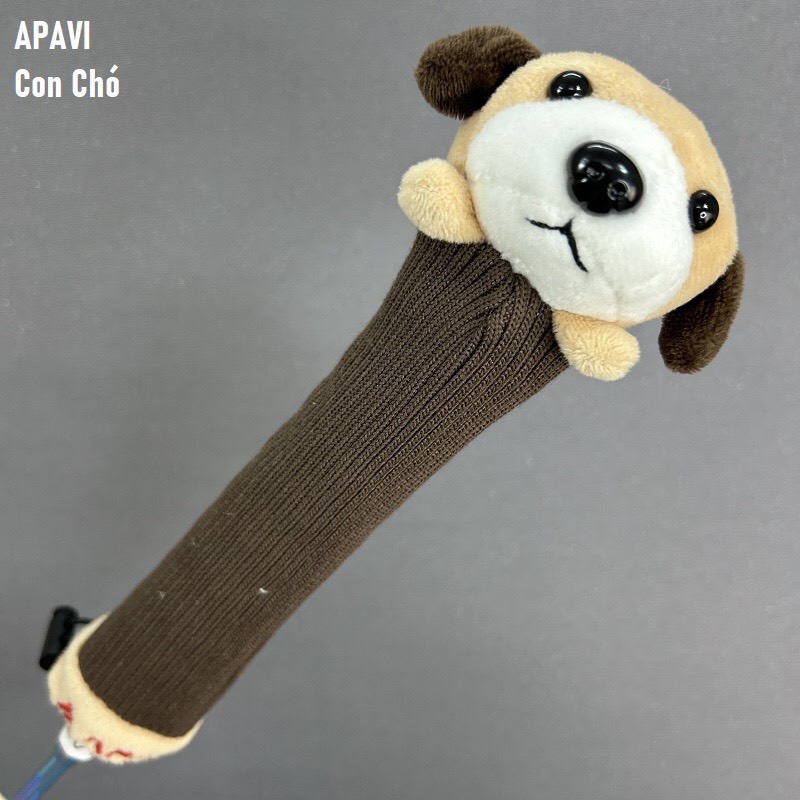Bọc cán vợt cầu lông hình thú APAVI