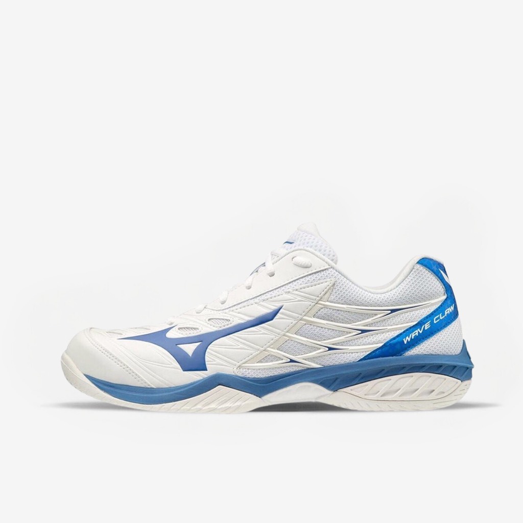 Giày Cầu Lông Mizuno Wave Claw- Trắng