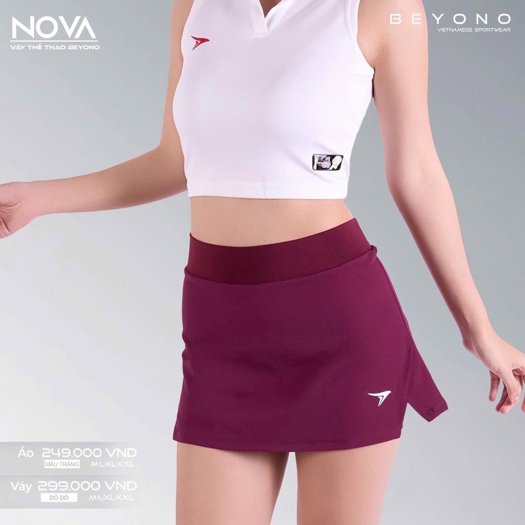 Váy Beyono Nova SP01 đỏ đô