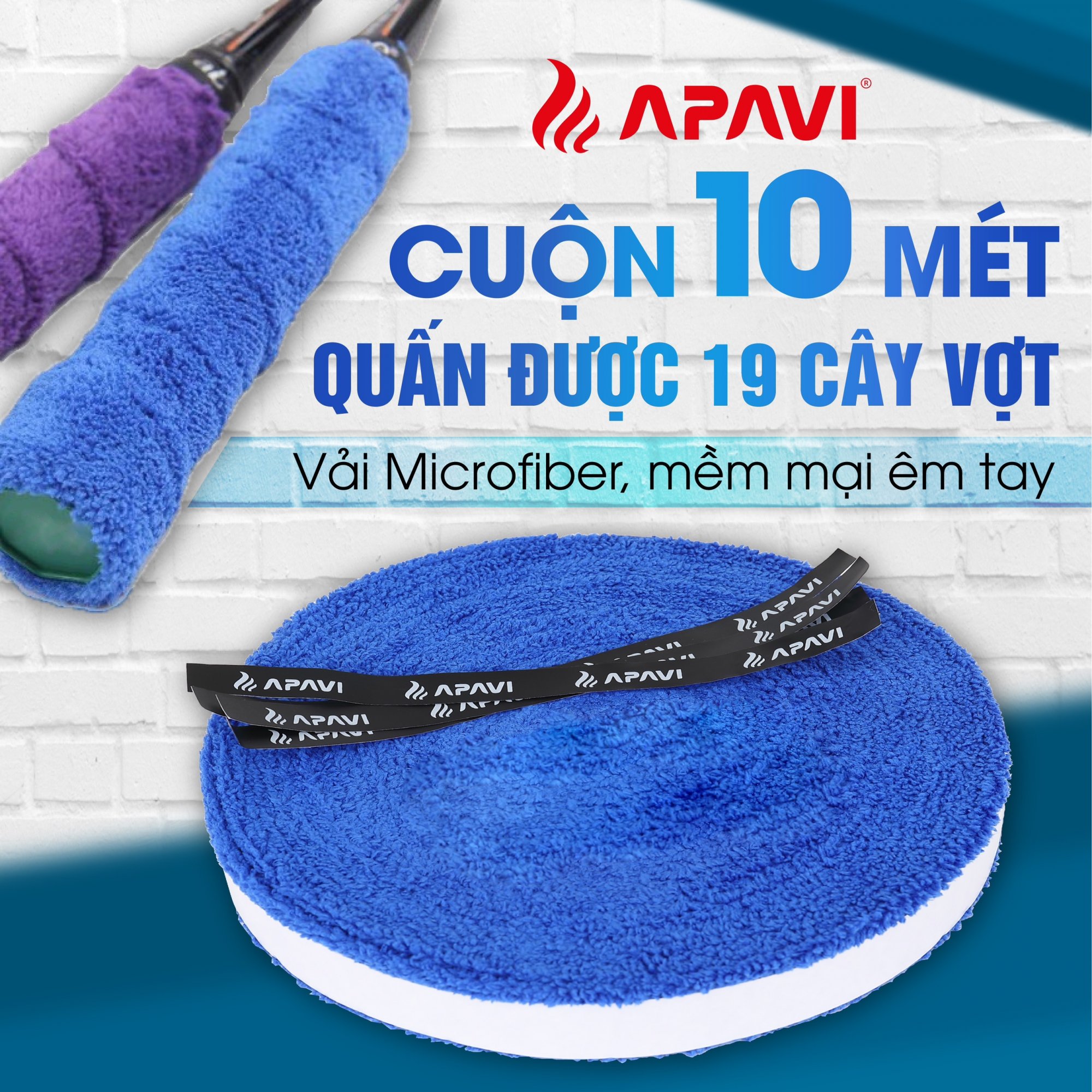 Quấn cán vải Apavi AG-110R (10 mét)