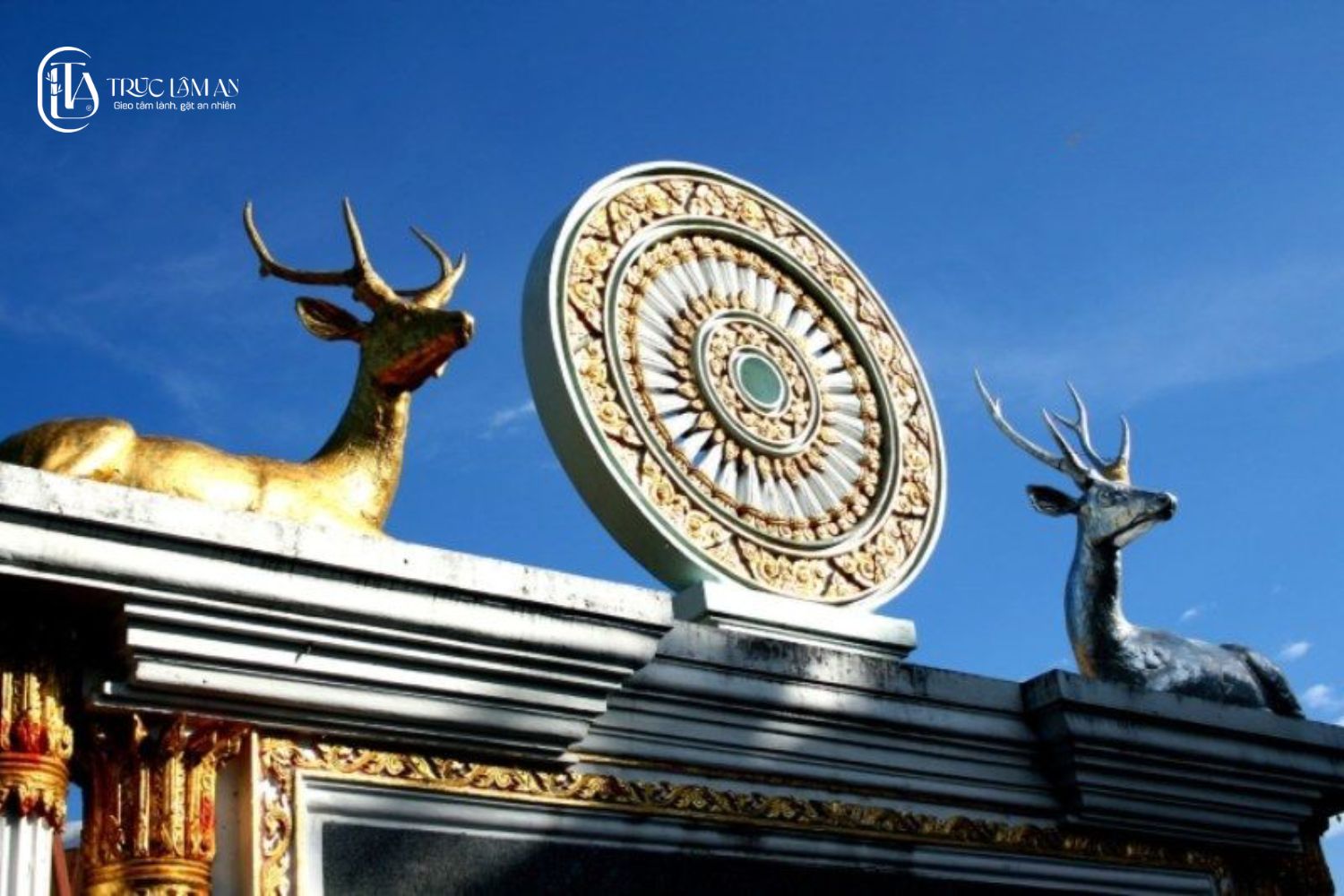 Con nai là một trong 8 biểu tượng linh thiêng và ý nghĩa của Phật giáo