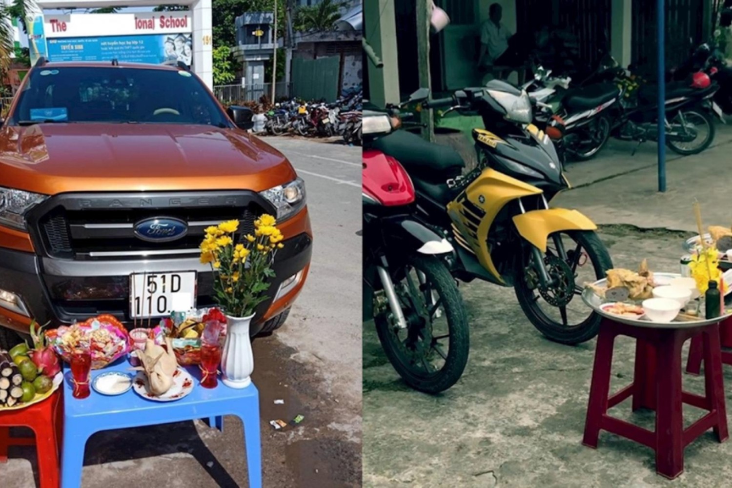 Cúng xe máy khác gì ô tô