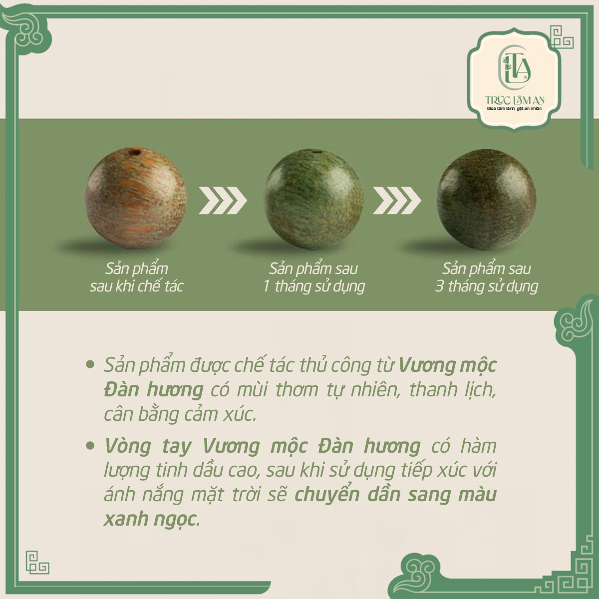 VÒNG TAY ĐÀN HƯƠNG LIÊN HOA