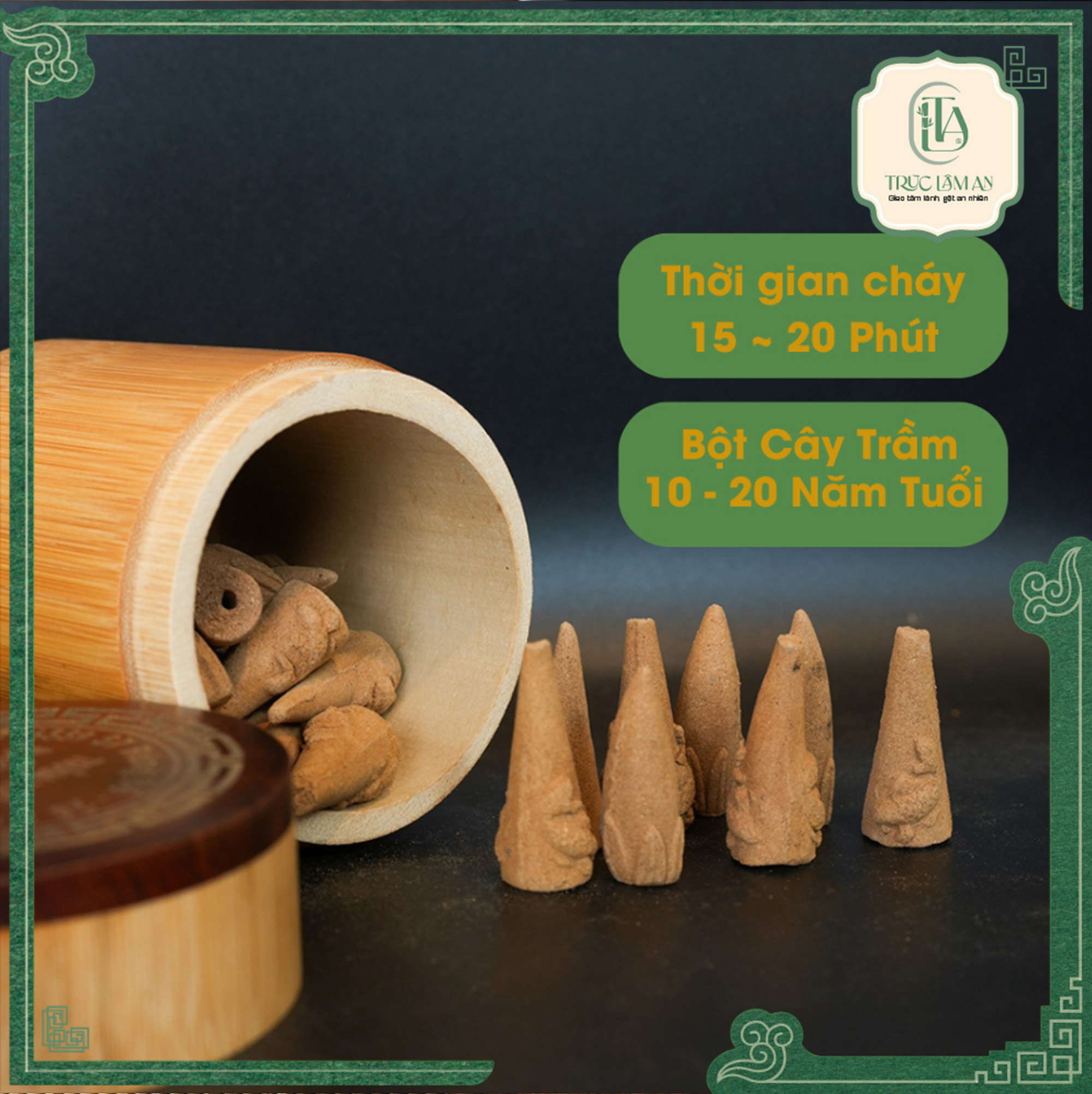 HƯƠNG TRẦM NỤ - TRÚC LÂM AN
