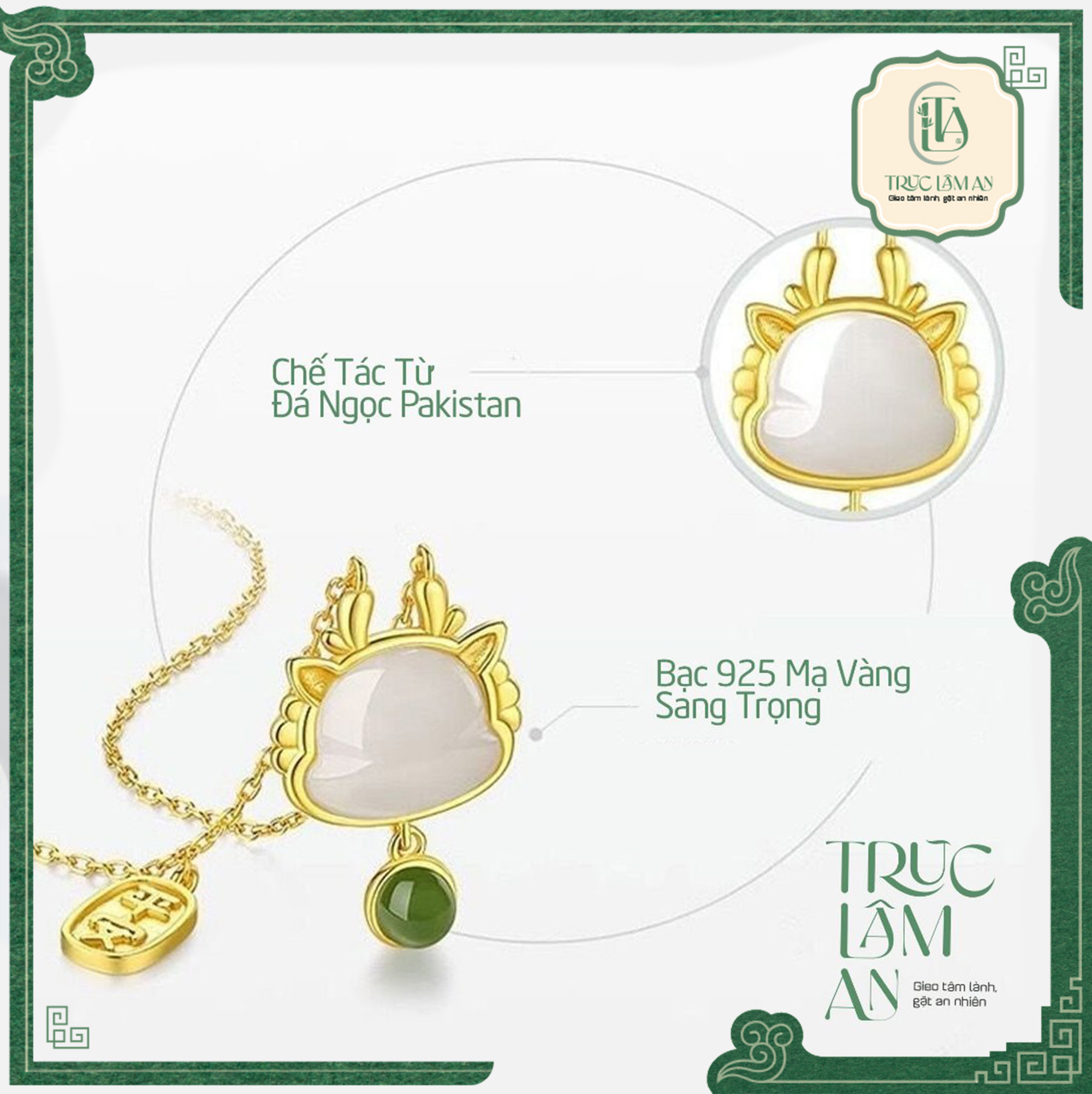 DÂY CHUYỀN RỒNG LONG PHÚC