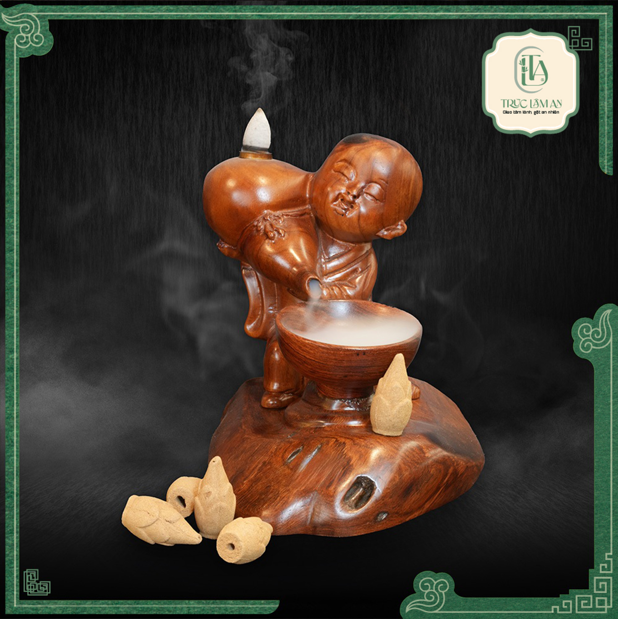 HƯƠNG TRẦM NỤ - TRÚC LÂM AN