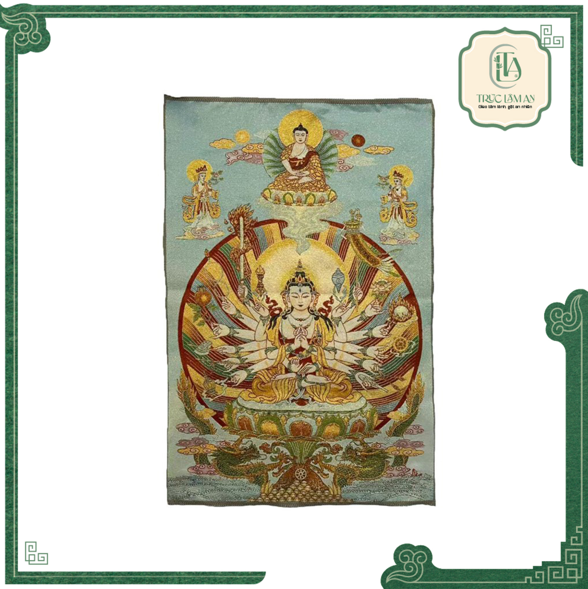 TRANH THANGKA, PHẬT TREO TƯỜNG