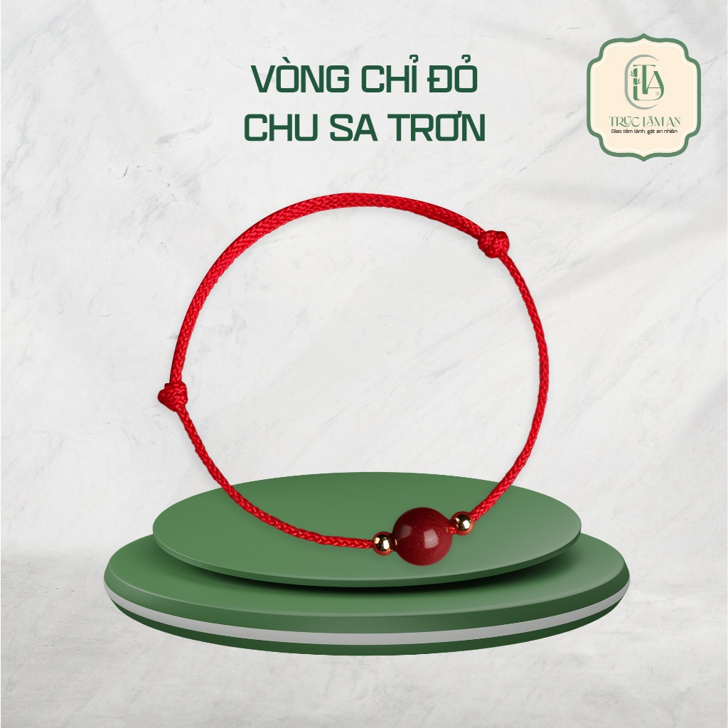 Dây Chỉ Đỏ Mix Charm Chu Sa