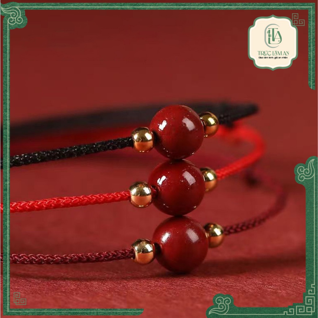 Dây Chỉ Đỏ Mix Charm Chu Sa