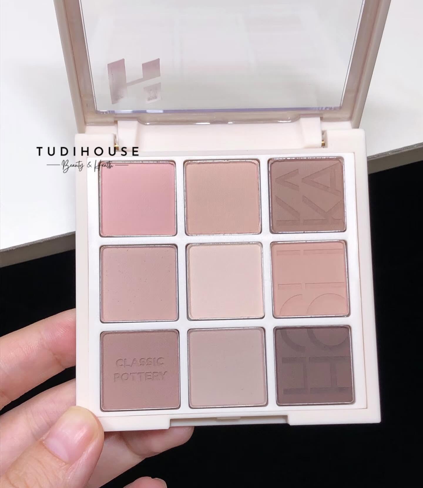 Bảng mắt Holika My Fave Mood Eye Palette - 14 Classic Pottery
