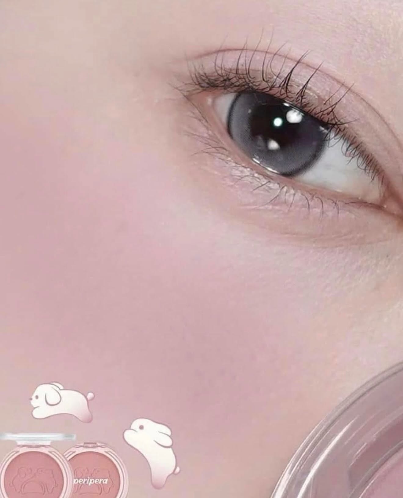 Má hồng kem  Peripera Pure Blushes - 24 MAUVE CREAM