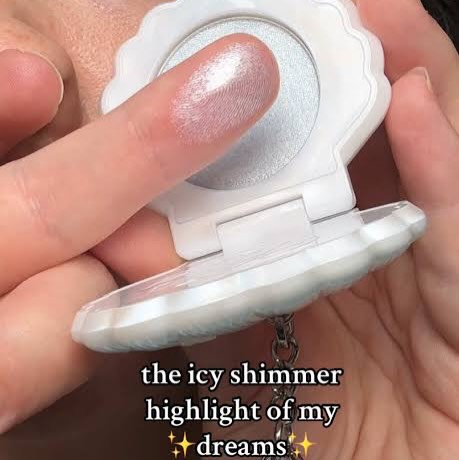 Nhũ bắt sáng Flower Knows Shell's Jewel Highlighter Balm - 01 Blue Tears