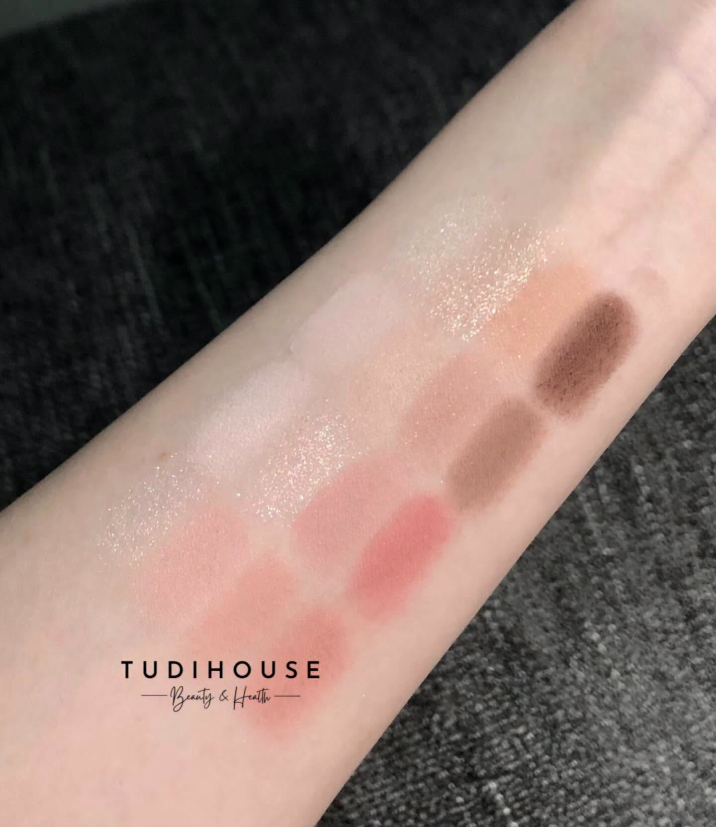 Bảng mắt Wakwmake Soft Blurring Eye Palette - 26 Mute Rose