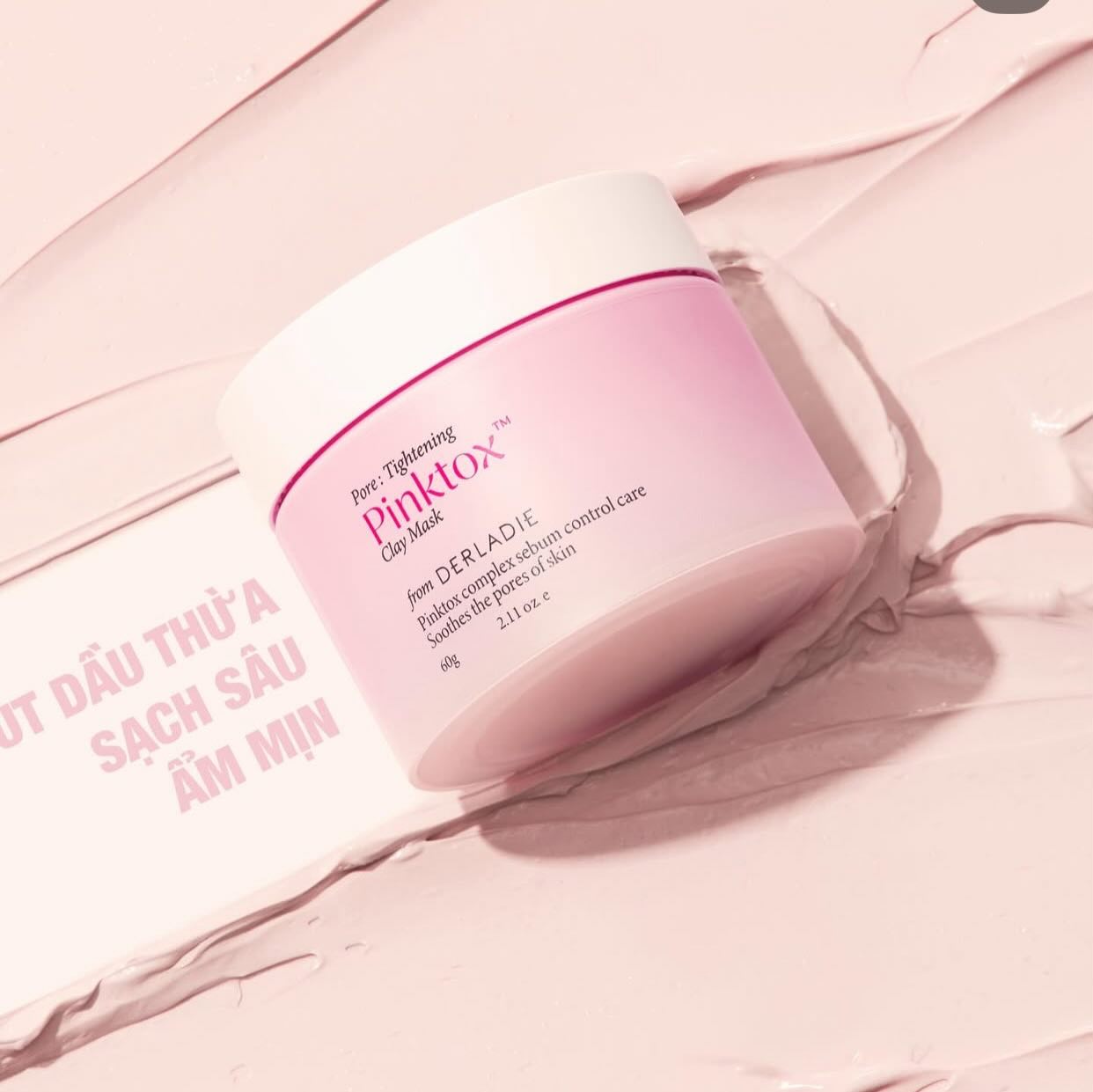 Mặt Nạ Đất Sét Derladie Hút Dầu Kiểm Soát Nhờn 60g