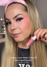 Má hồng kem ELF - Cheeky Lychee