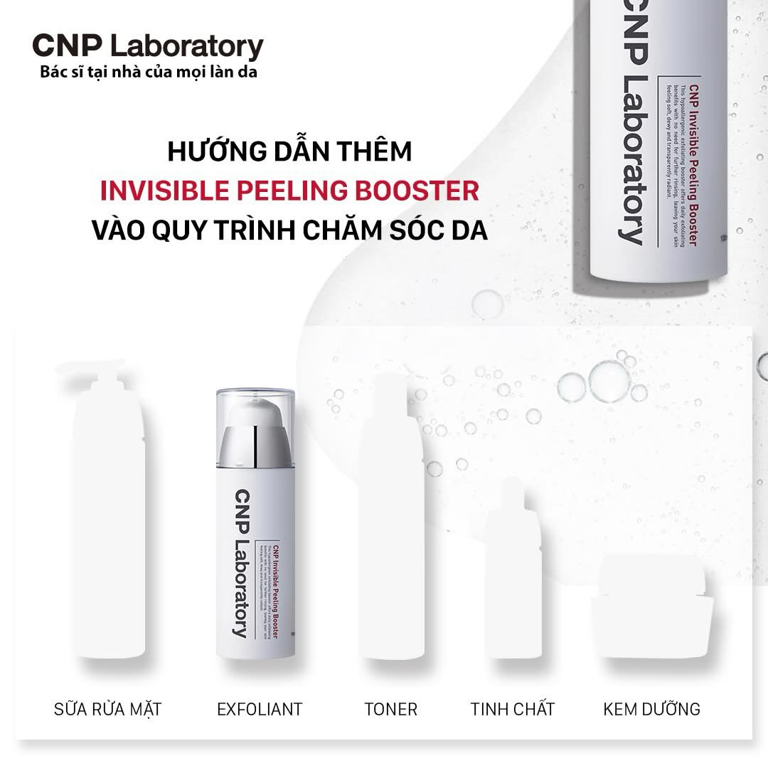 [ MINISIZE 31ML ] Tẩy Tế Bào Chết CNP Invisible Peeling Booster Essence 31mL