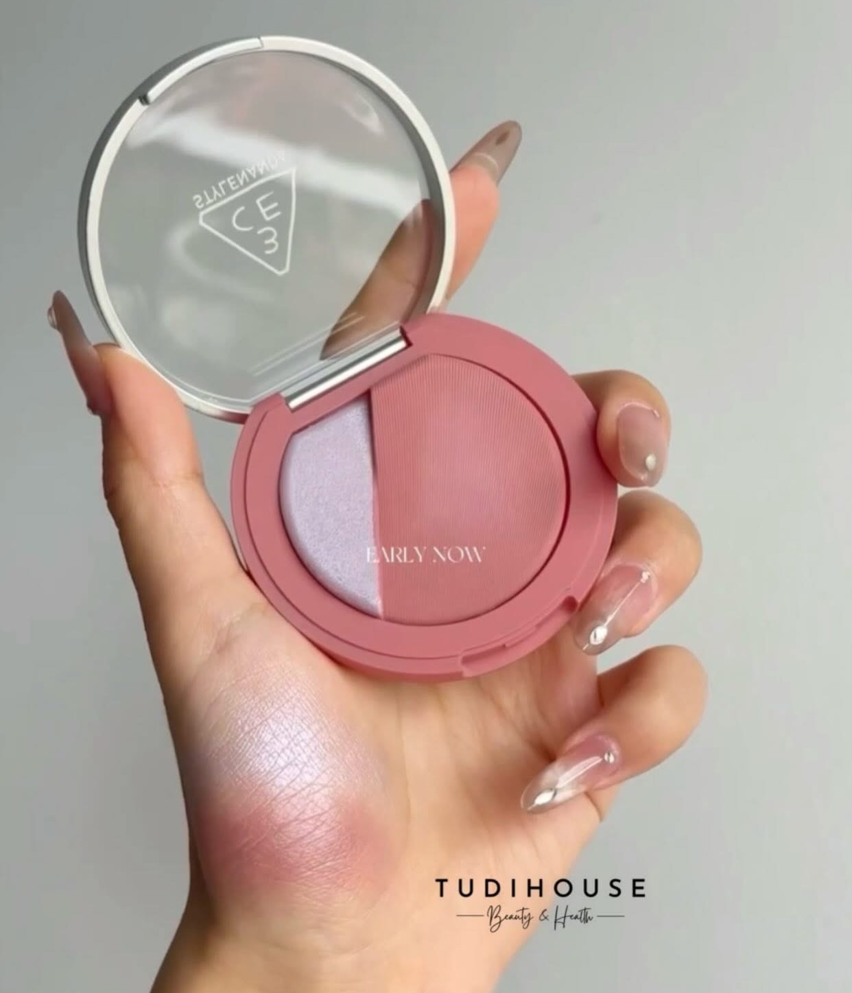 Phấn má hồng & highlight 3CE Blushlighter - EARLY NOW