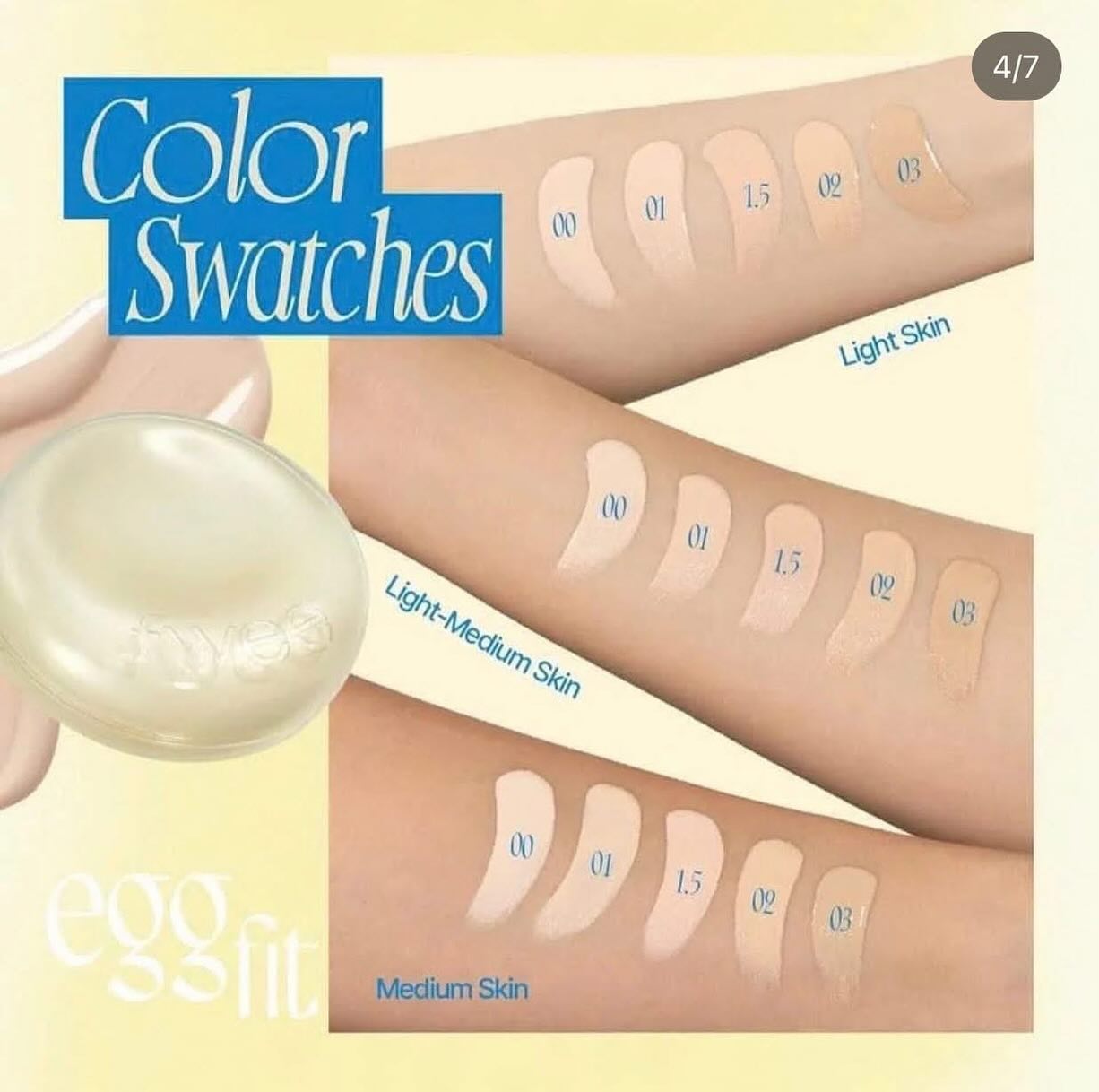 Phấn Nước Fwee Egg Fit Cover Cushion 13g