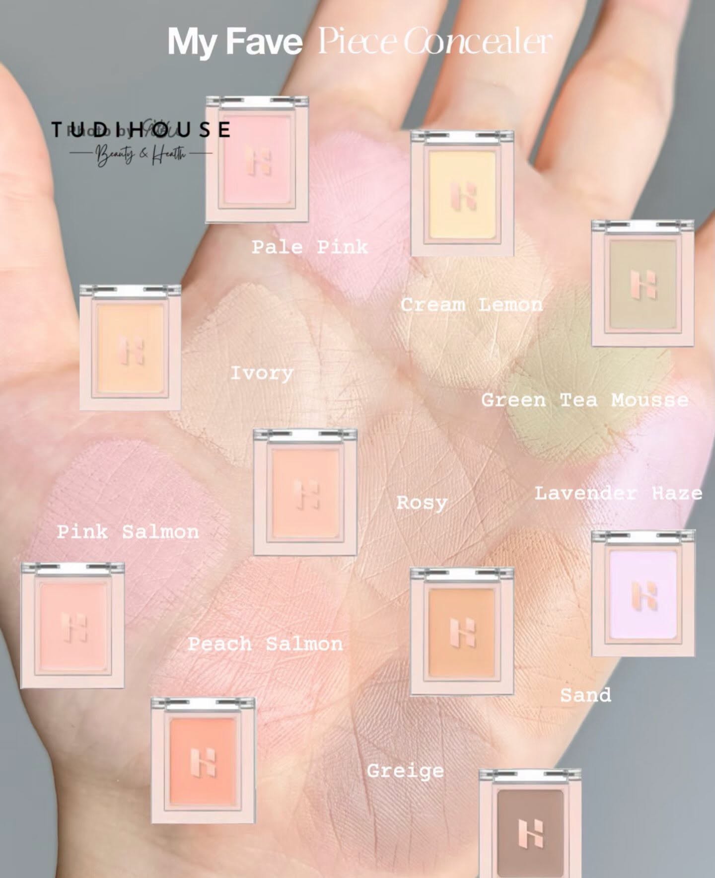 Che khuyết điểm, triệt sắc Holika My Fave Piece Concealer