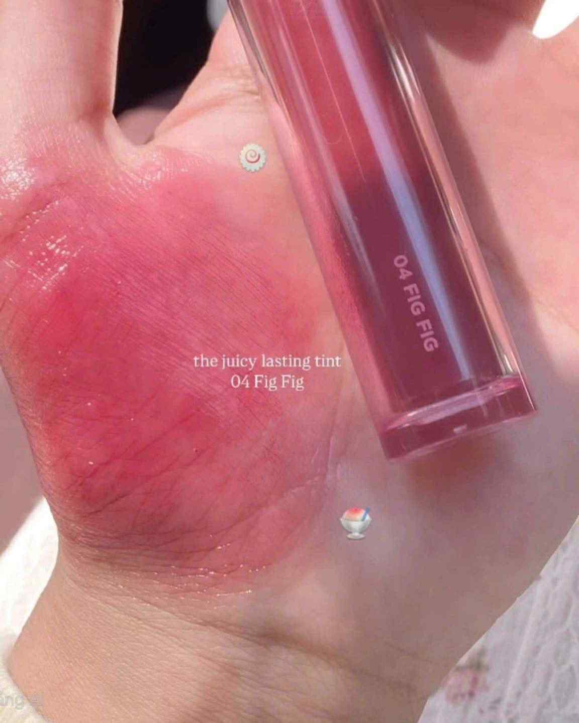 Son tint bóng Romand The Juicy Lasting Tint - 04 Fig Fig