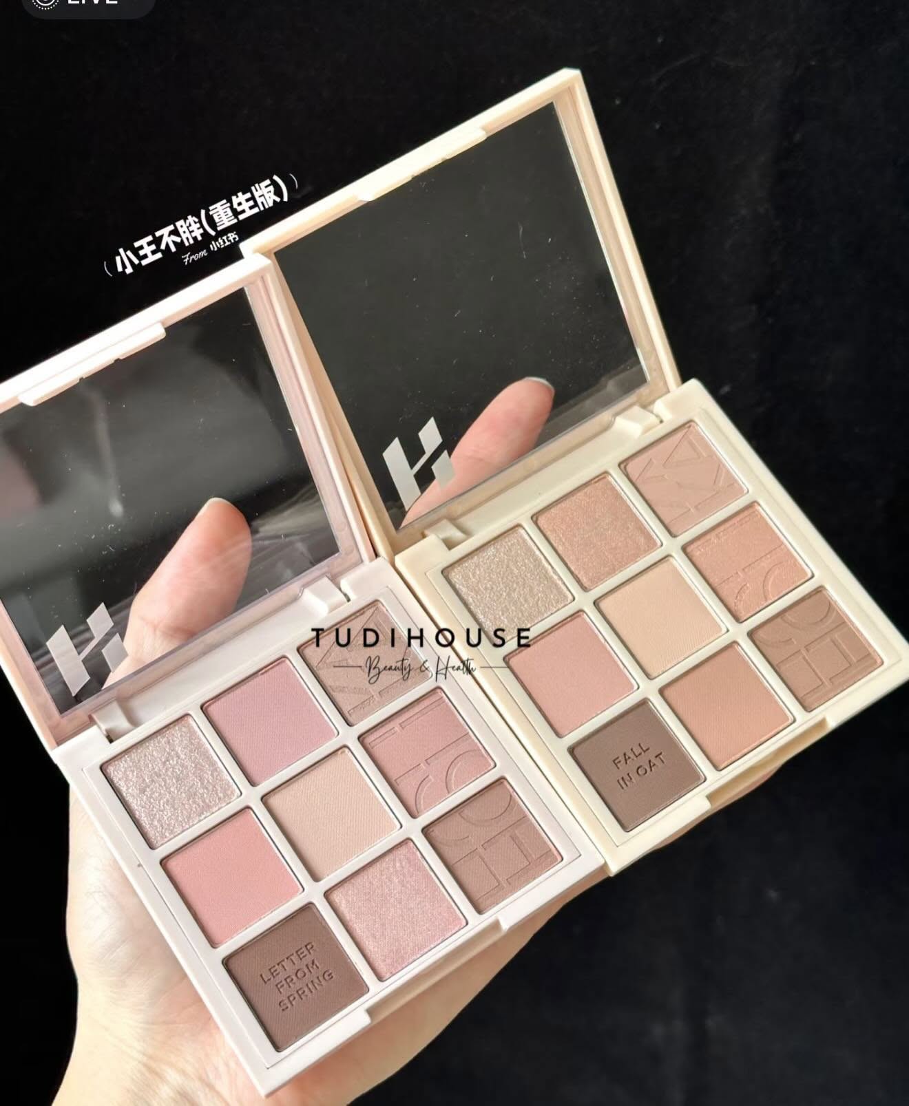 Bảng mắt Holika My Fave Mood Eye Palette - 11 Letter From Spring