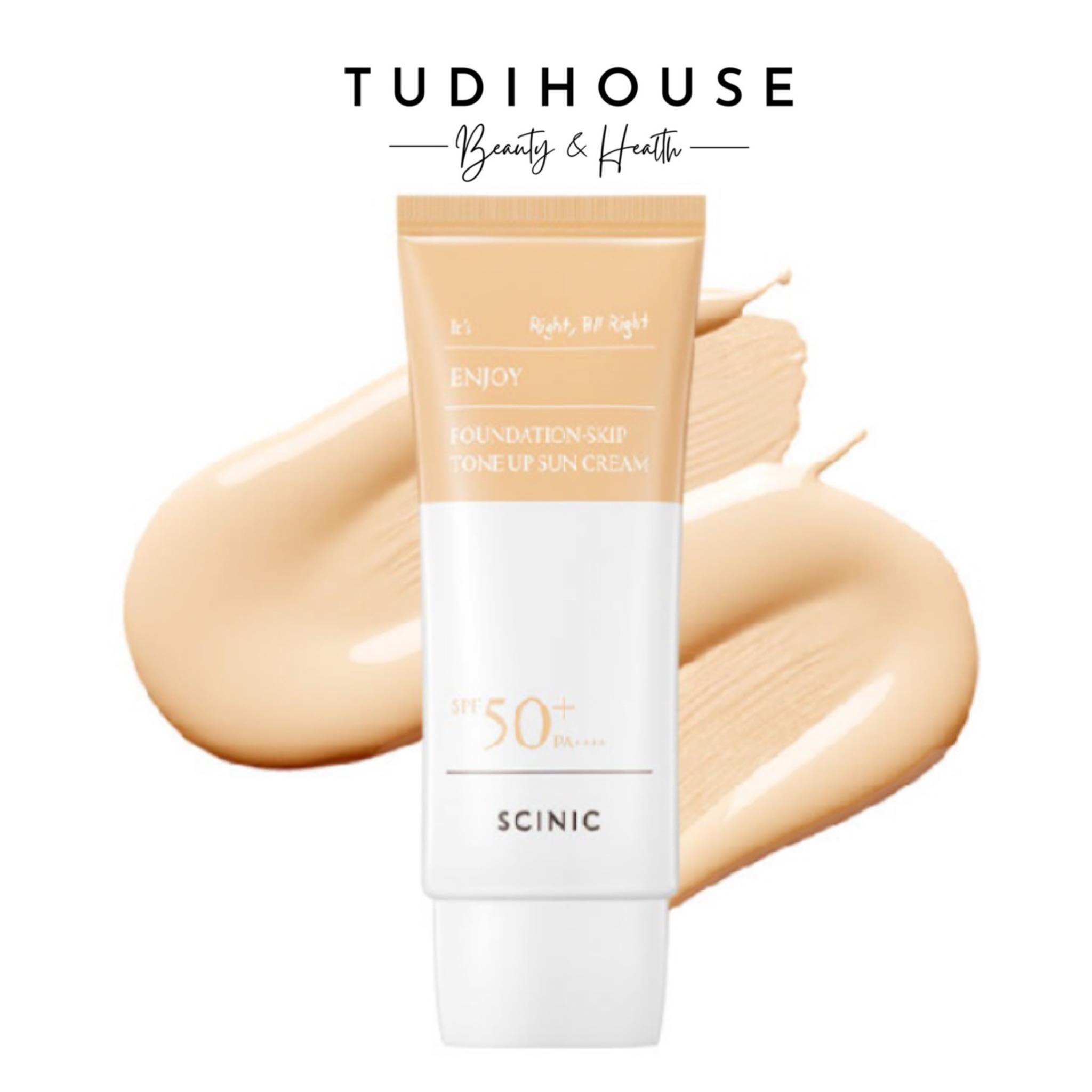Kem chống nắng Scinic Foundation Toneup Sun cream SPF50+/PA++