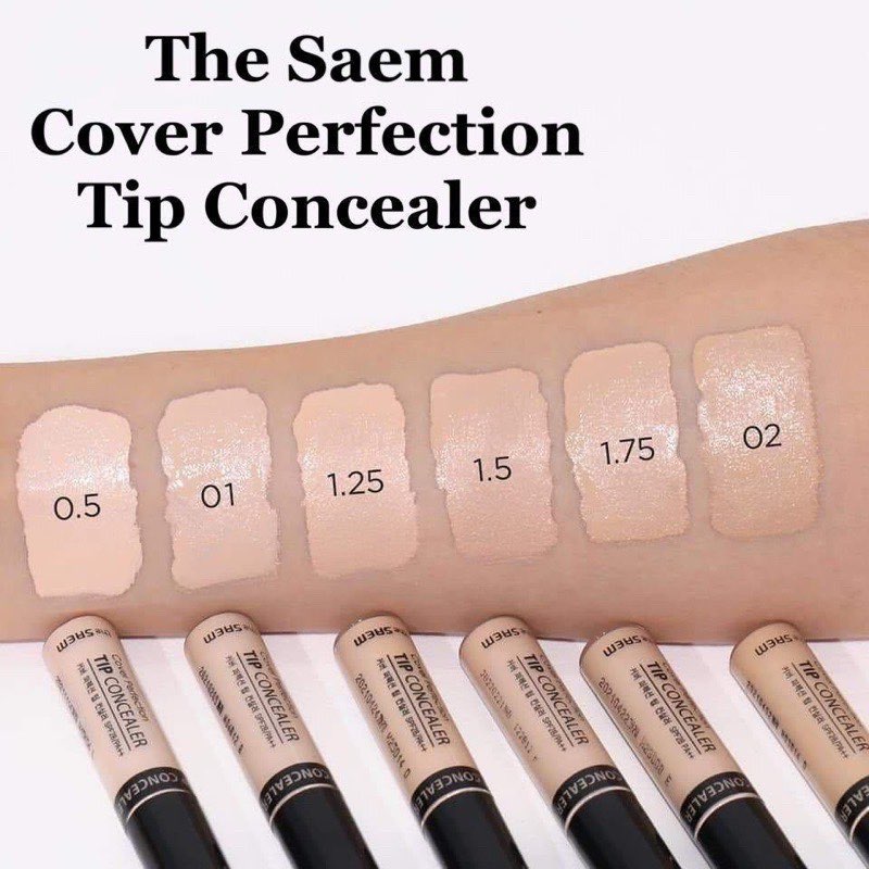 [ mẫu mới 2024 ] Kem che khuyết điểm The Saem tip concealer