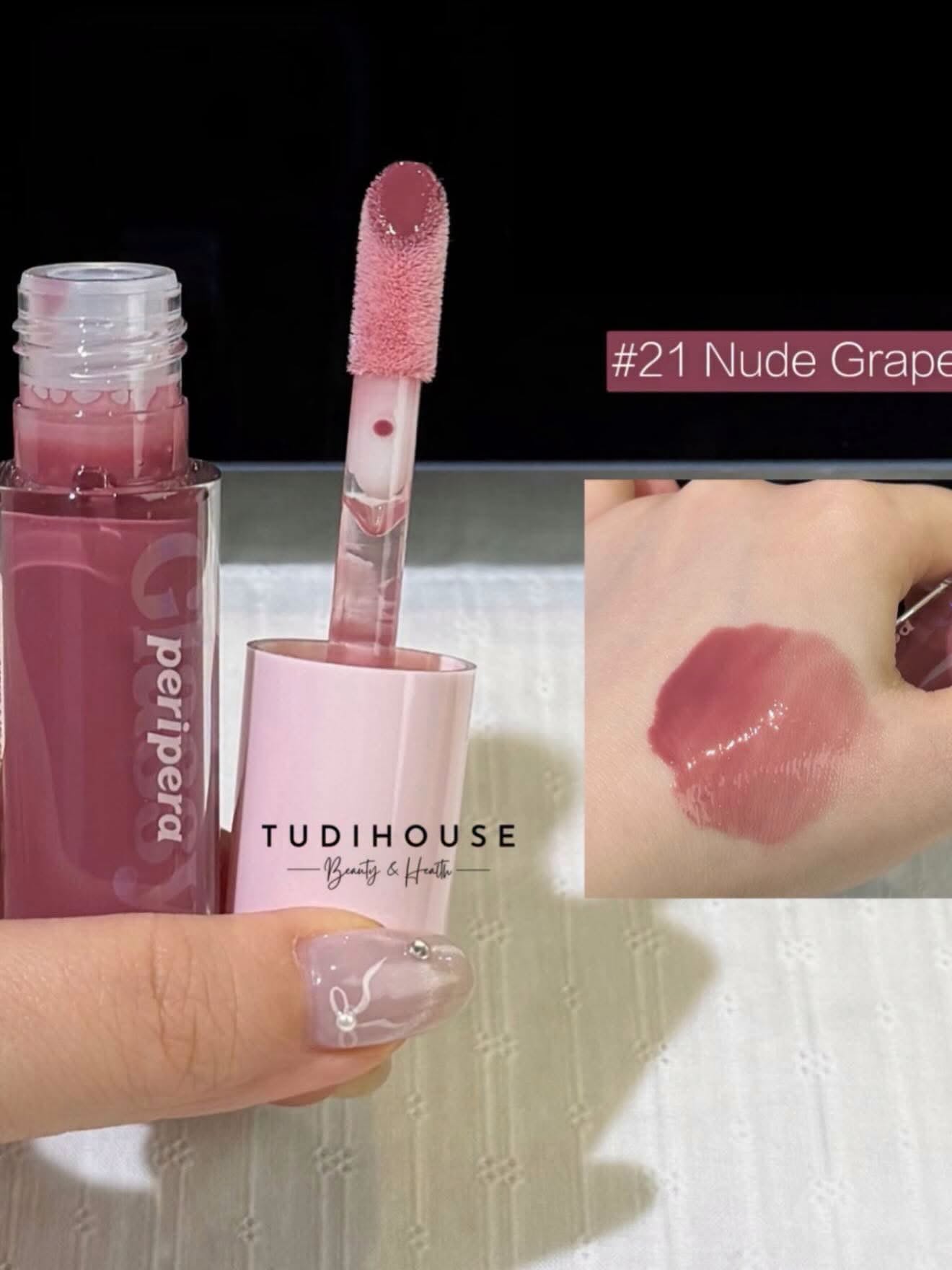 Son bóng Peripera Glasting Gloss - MÀU 21