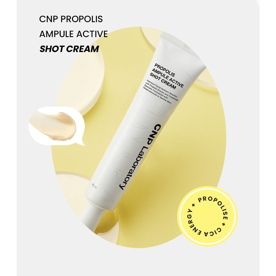 [ 50ml ] Kem Dưỡng Keo Ong Phục Hồi Da CNP Laboratory Propolis Ampule Active Shot Cream