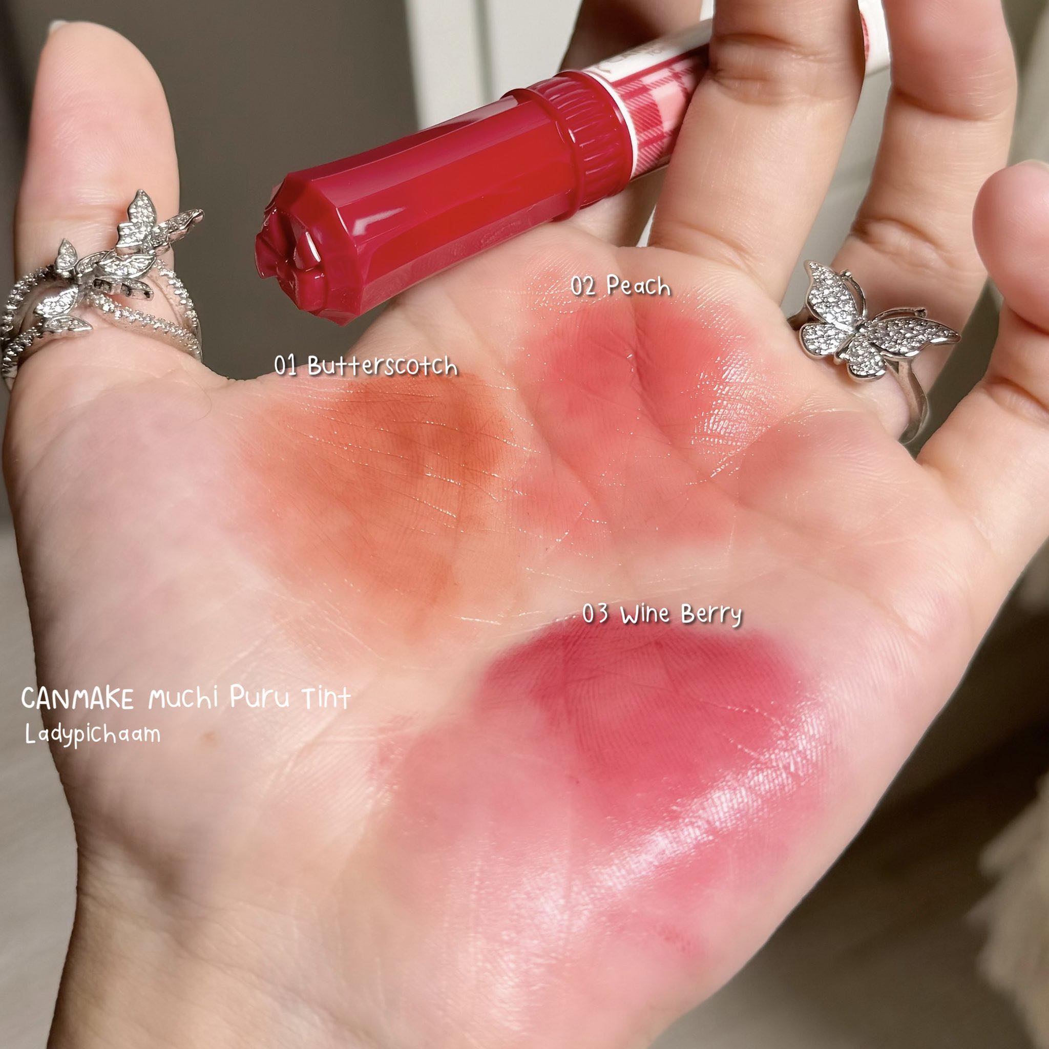 Son tint nhiều dưỡng Canmake Muchi Puru Tint